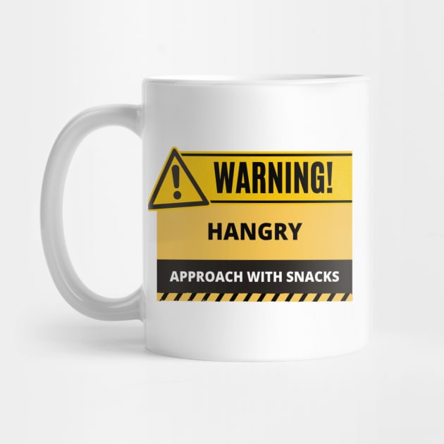 Funny Human Warning Label | Im Hangry | Humorous Sayings | Social Warnings by mschubbybunny